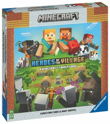 Minecraft Heroes of the Village: Ett actionsp%C3%A4nnande samarbetsspel