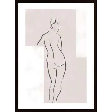 Woman In Studio Poster: En Gripande Skildring Av En Kvinna I Konstens Värld