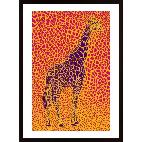 The Majestic Giraffe Poster