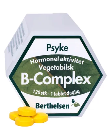 Berthelsen Naturprodukter - B-Complex: Din dagliga dos av hela 8 B-vitaminer