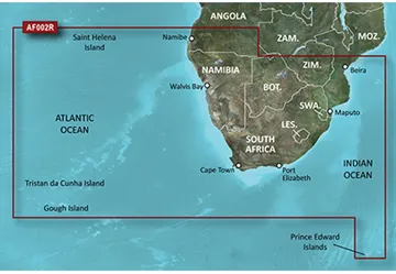 Garmin South Africa Garmin microSDu2122/SDu2122-kort: HXAF002R - Din tillförlitliga navigationsguide på sjön