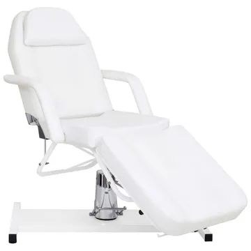 vidaXL Behandlingsstol vit 180x62x(87-112) cm: Innovation inom massage med vridbart fotstd