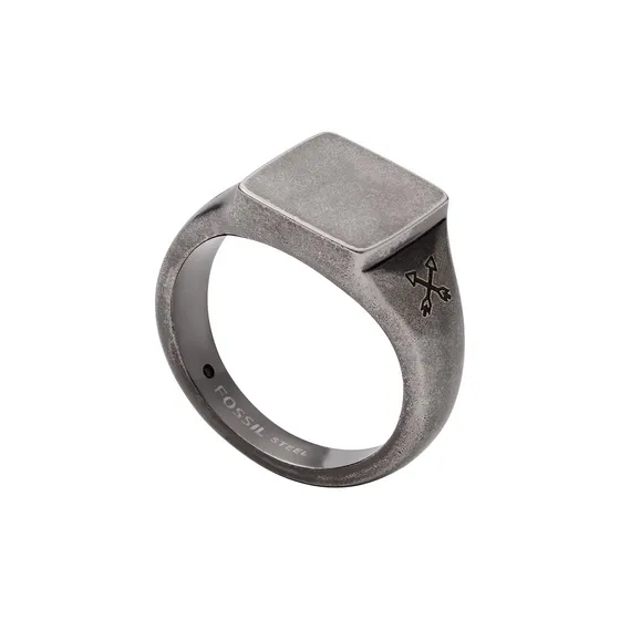 Fossil Ring herr Vintage Casual JF03918797 Rostfritt stål
