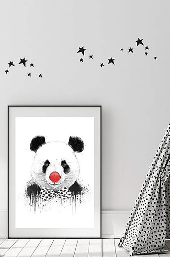 Poster Clown Panda