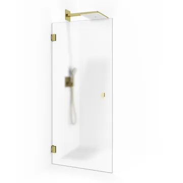 Duschdörr Macro Design Grace Rak - en stilren duschdörr med vackra beslag