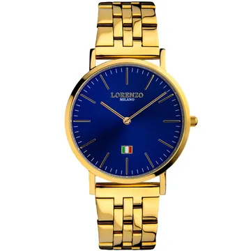 Lorenzo Superiore Oro Blu 35: En elegant klocka för alla tillfällen