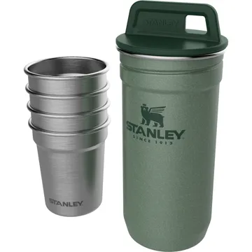 Stanley Adventure Shot Glass Set grön: Det perfekta tillbehöret för dina utomhusäventyr