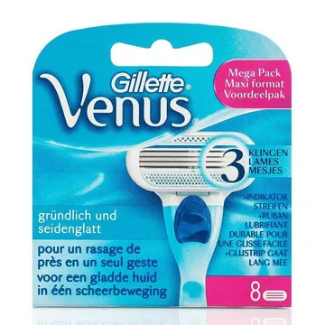 Gillette Venus Rakblad 8 st: En nära rakning utan irritation