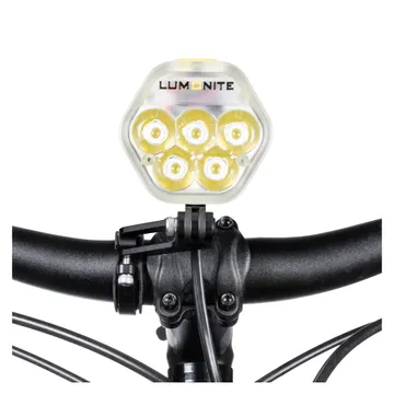Cykellampa LUMONITE Navigator2, 3864 lm: Maximal Ljusstyrka För Krävande Cykling