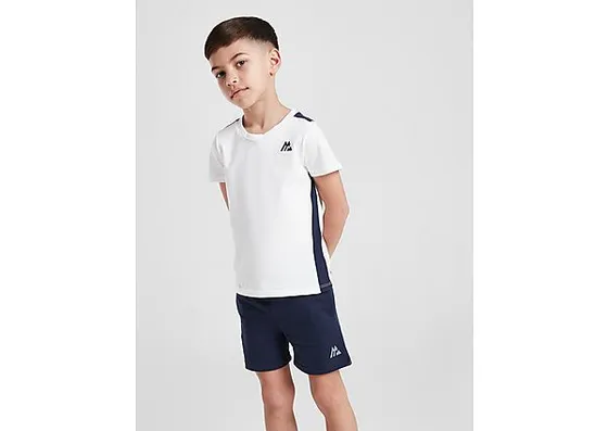 MONTIREX Descent T-Shirt/Shorts Set Children, White