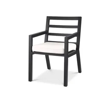 Delta stol svart: Elegant och bekväm för din uterum