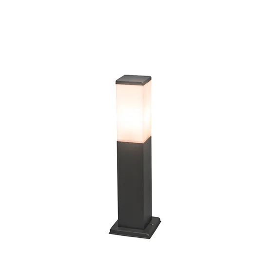 Smart utomhuslampstolpe mörkgrå 45 cm inkl Wifi P45 - Malios