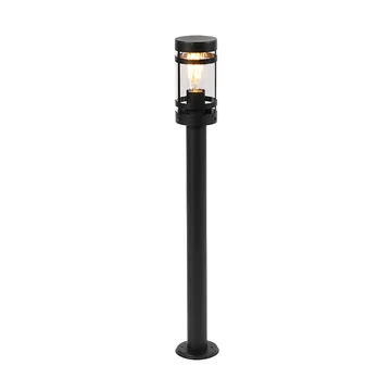 Modern utomhuslampa svart 80 cm IP44 - Upplev Gleam