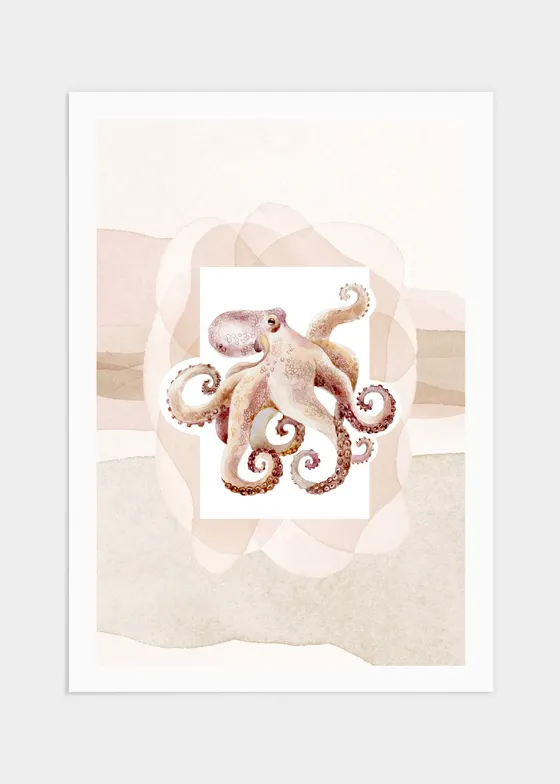 Octopus poster - 70x100