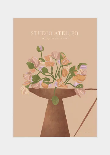 Studio Atelier Vol.2 Poster - 70x100: Somrig Fru00E4schu00F6r!