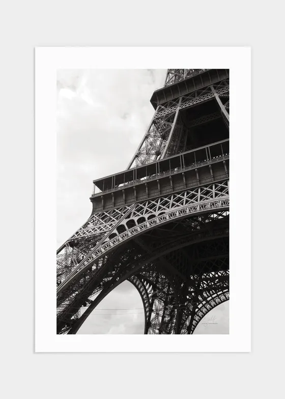 Paris eiffel tower poster - 50x70