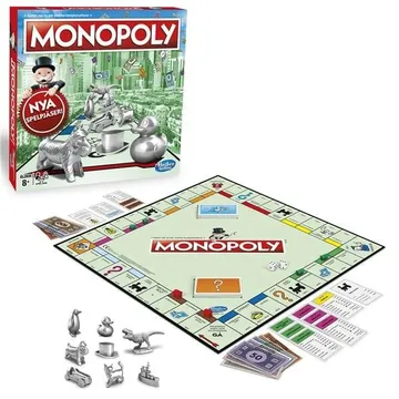 Monopol Classic (Sv): Utmana familjen med det klassiska brädspelet
