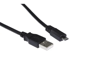 iiglo Svart USB 2.0 Kabel 5M