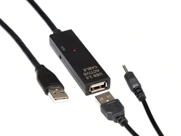 iiglo Förlängningskabel USB A 2.0: Maximal hastighet med inbyggd förstärkare