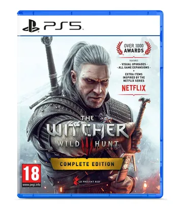 Upplev den ultimata monsterjägarresan med The Witcher 3: Complete Edition (PS5)