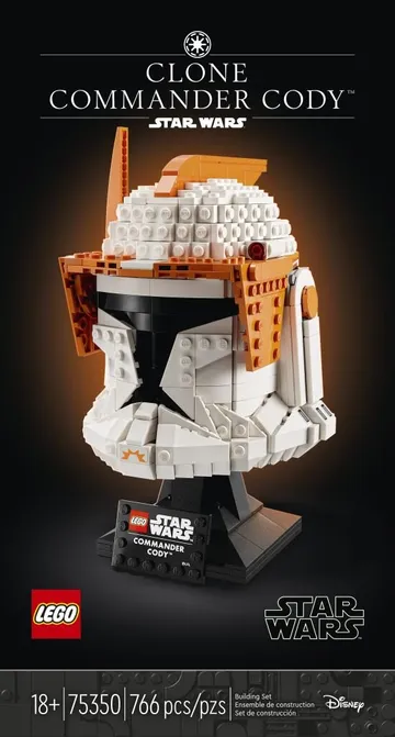 LEGO 75350 Star Wars Clone Commander Codys Hjälm För Dig Att Bygga