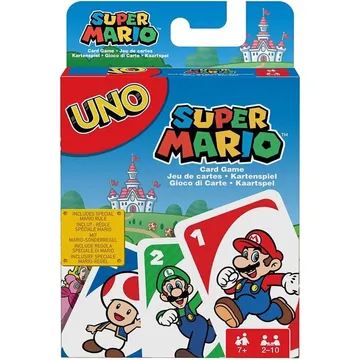 UNO Super Mario Card Game (Eng): Upptäck Ett Skojigt Kortspel Med Super Mario-Tema