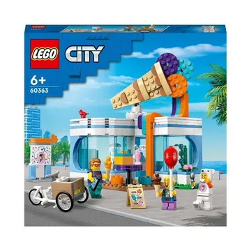 Fyll glasstrutarna med LEGO City Glasskiosk 60363