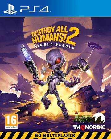 Destroy All Humans 2 Reprobed (PS4): Utomjordiskt hämndeturnu00e9