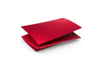 Playstation 5 Konsolomslag Standard - Volcanic Red