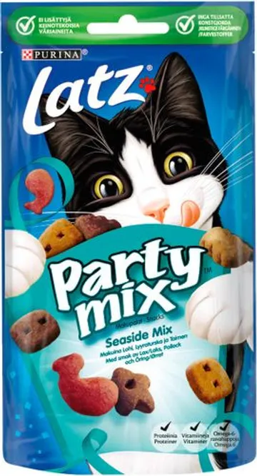 Kattgodis Party Mix Seaside - en oemotståndlig blandning för din katt