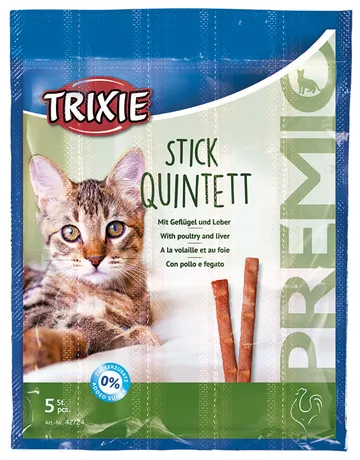 Sticks Quintett Fågel & Lever: Ett Delikat Njutningspaket För Din Katt