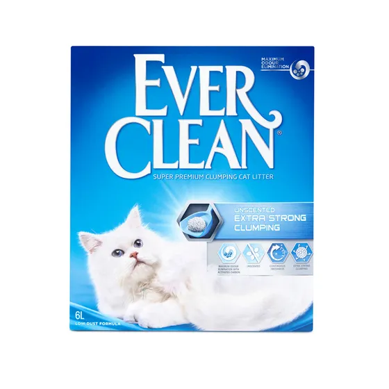 Extra Strong Unscented kattsand - 6 L