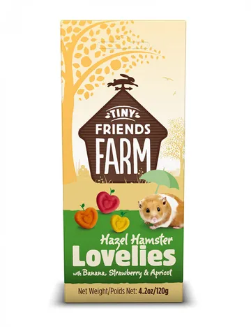 Hazel Hamster Lovelies Fruktgodis - 120 g