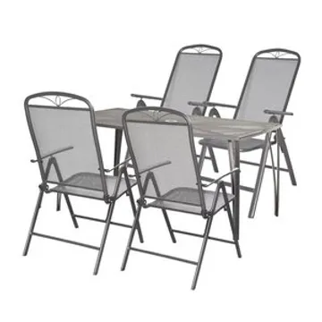 Matgrupp Navassa - 4 stolar: Unik utemiljö med moderiktig design