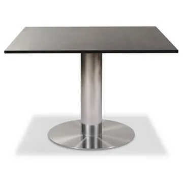 Next 108 cm matbord i borstad stål och marmor - En blandning av elegans och styrka