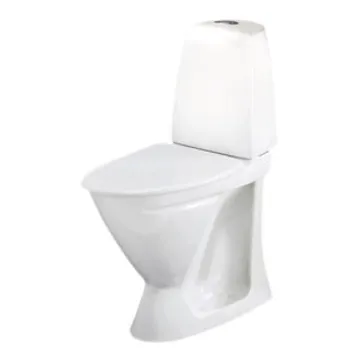 Ifö Sign WC-stol 6872, hög modell vit - Komfortabel och hygienisk