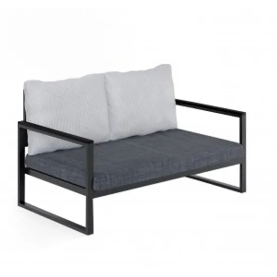 Montreal 2-sits soffa - Grå + Fläckborttagare för möbler