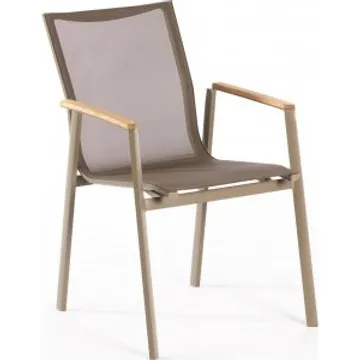 Nevin stol - CappuccinoMöbelvårdskit för textilier: Utomhuskomfort på dina villkor