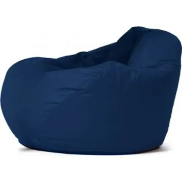 Premium sittsäck - Mörkblå: lyxig komfort för alla