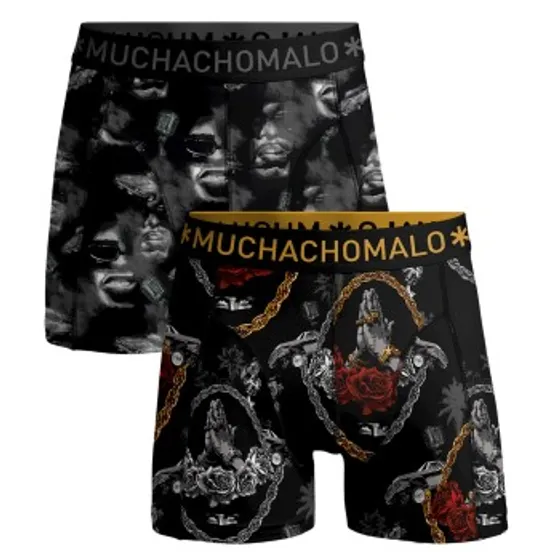 Muchachomalo 2-pack Cotton Stretch Gangsta Paradise Boxer
