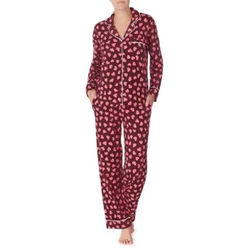 DKNY Wishlist Worthy Pyjamas Röd Mönstrad polyester För Dam