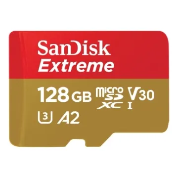 SANDISK Sandisk Extreme MicroSD 128GB 0619659189488 Replace: N/A