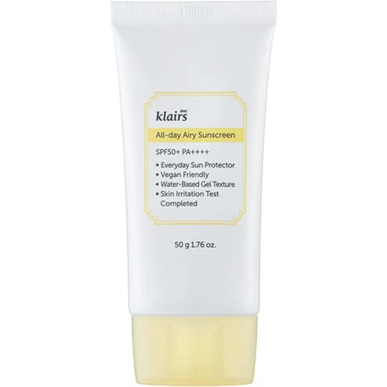 Klairs All-day Airy Sunscreen,  Klairs Solskydd Ansikte