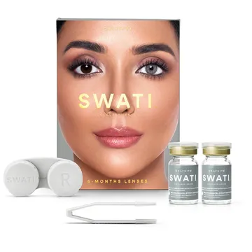 Graphite: Swati Cosmetics färgade linser för en enastående look