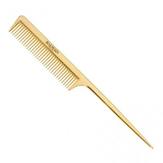 Golden Tail Comb,  Balmain Hair Couture Kam