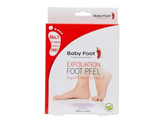 Exfoliation Foot Peel,  Baby Foot Fotbad & Fotskrubb