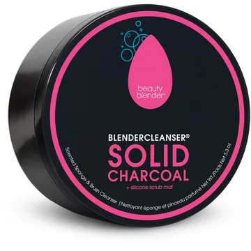 Blendercleanser Solid Charcoal u2013 En Revolutionerande Rengöring för Dina Beautyblendrar & Borstar