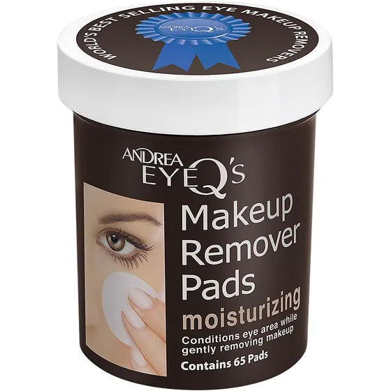 EyeQ Makeup Remover Pads Moisturizing, 65 st Andrea Ögon