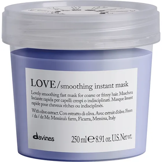 Essential Love Smoothing Instant Mask, 250 ml Davines Hårvårdstillbehör