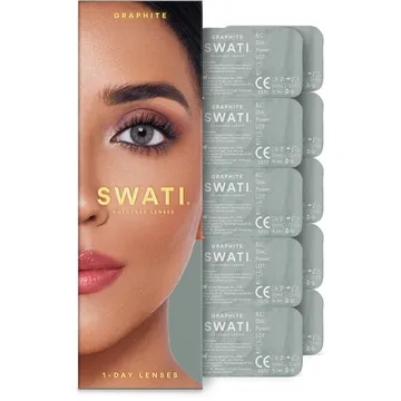 Pearl, Swati Cosmetics Färgade linser: Naturlig & Elegant Förvandling